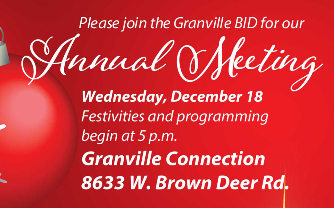Granville BID 2019 Annual Meeting