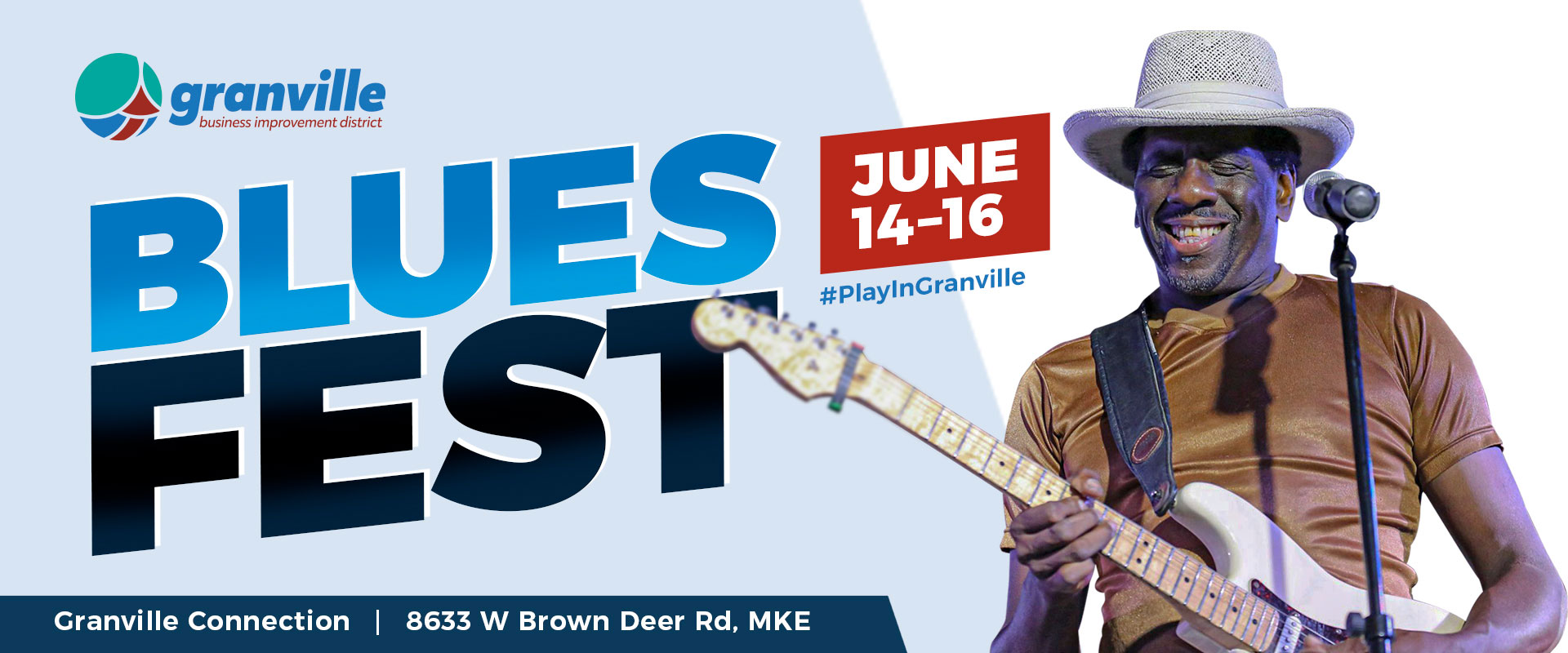 Granville Blues Fest 2024 Banner Image